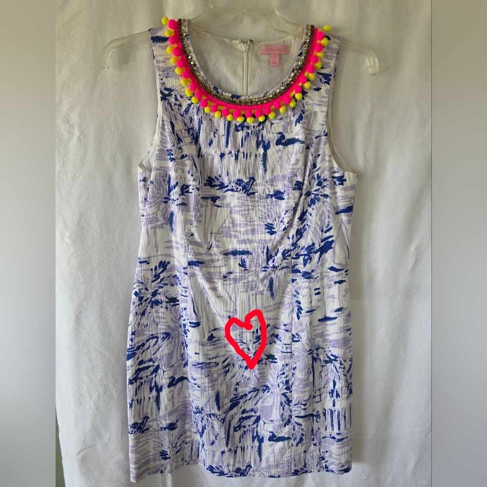 Talk About Pizazz,this Is One Sassy Lilly Pulitzer sz10 $48 - Picture 2 of 8